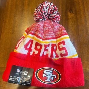 San Francisco 49ers Pom Pom Beanie NWT